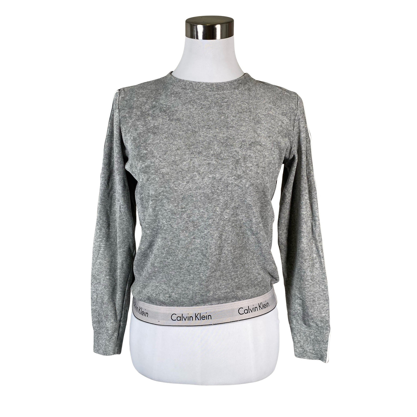Unisex Calvin Klein - Dressikangast pluus, suurus 34 - Hall (1)