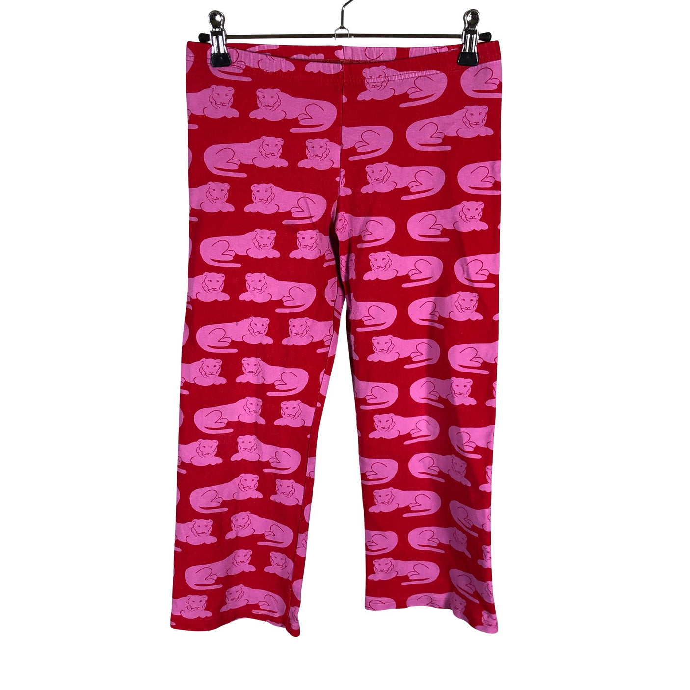 Unisex Marimekko - Trikotaažist püksid, suurus 128 - 134 - Punane (1)