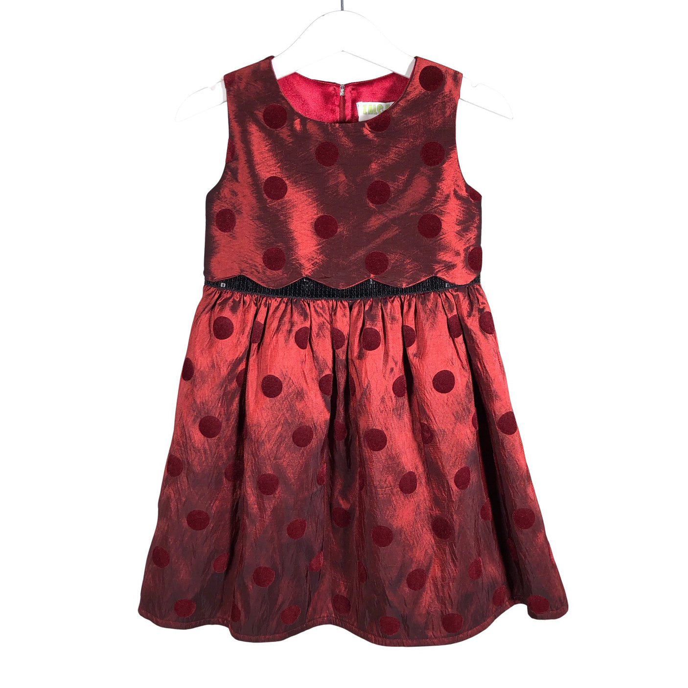 Unisex Zalekua - Pidulik kleit, suurus 98 - 104 - Veinipunane (1)