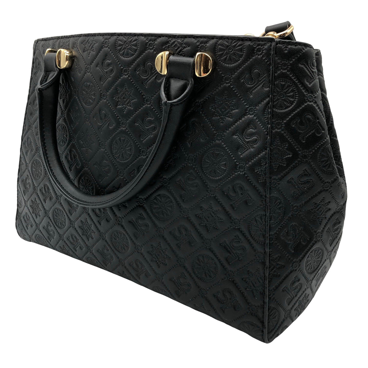 Unisex Silvio Tossi - Käekott, suurus Midi - Must (2)