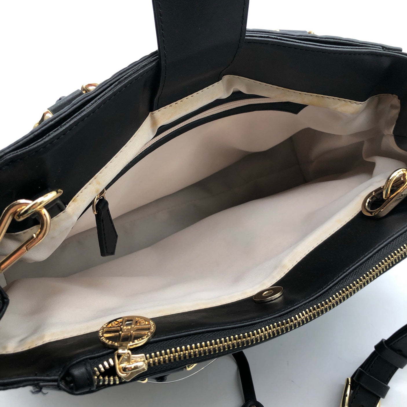 Unisex Silvio Tossi - Käekott, suurus Midi - Must (3)