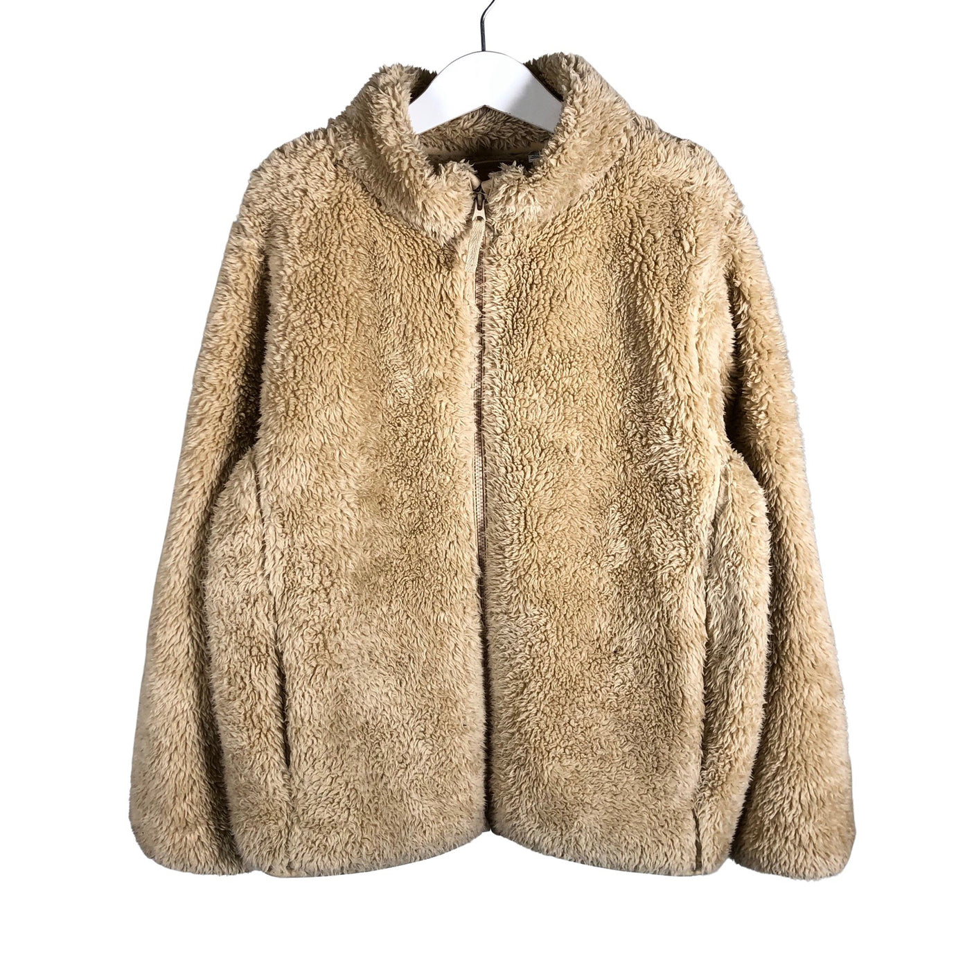 Unisex Uniqlo - Fliisjakk, suurus 134 - 140 - Beige (1)