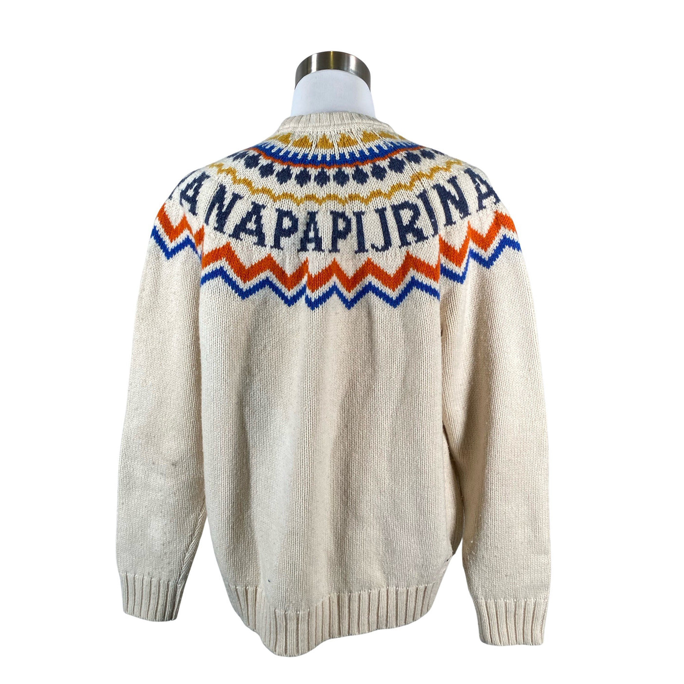 Unisex Napapijri - Kampsun, suurus XXL - Looduslik valge (2)