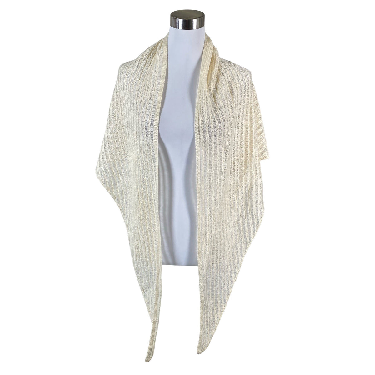 Unisex Pirita - Õlasall, suurus Maxi - Looduslik valge (1)