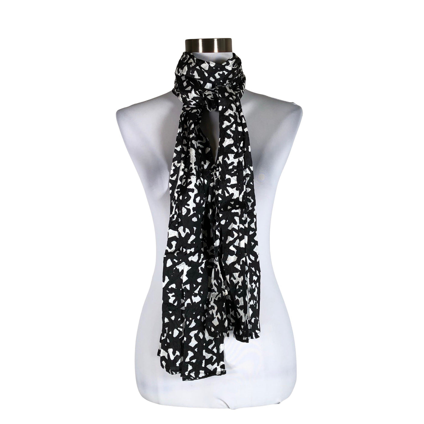 Unisex The Masai - Õhuke sall, suurus Maxi - Must (1)