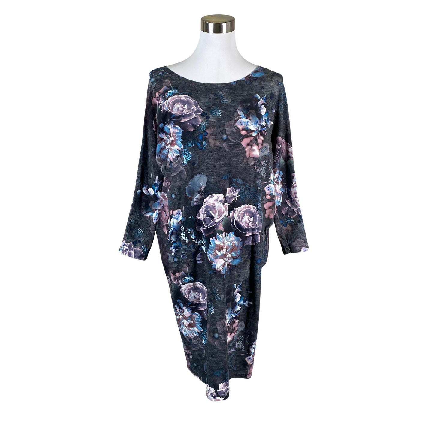 Unisex Metsola - Trikotaažist kleit, suurus 36 - Hall (1)