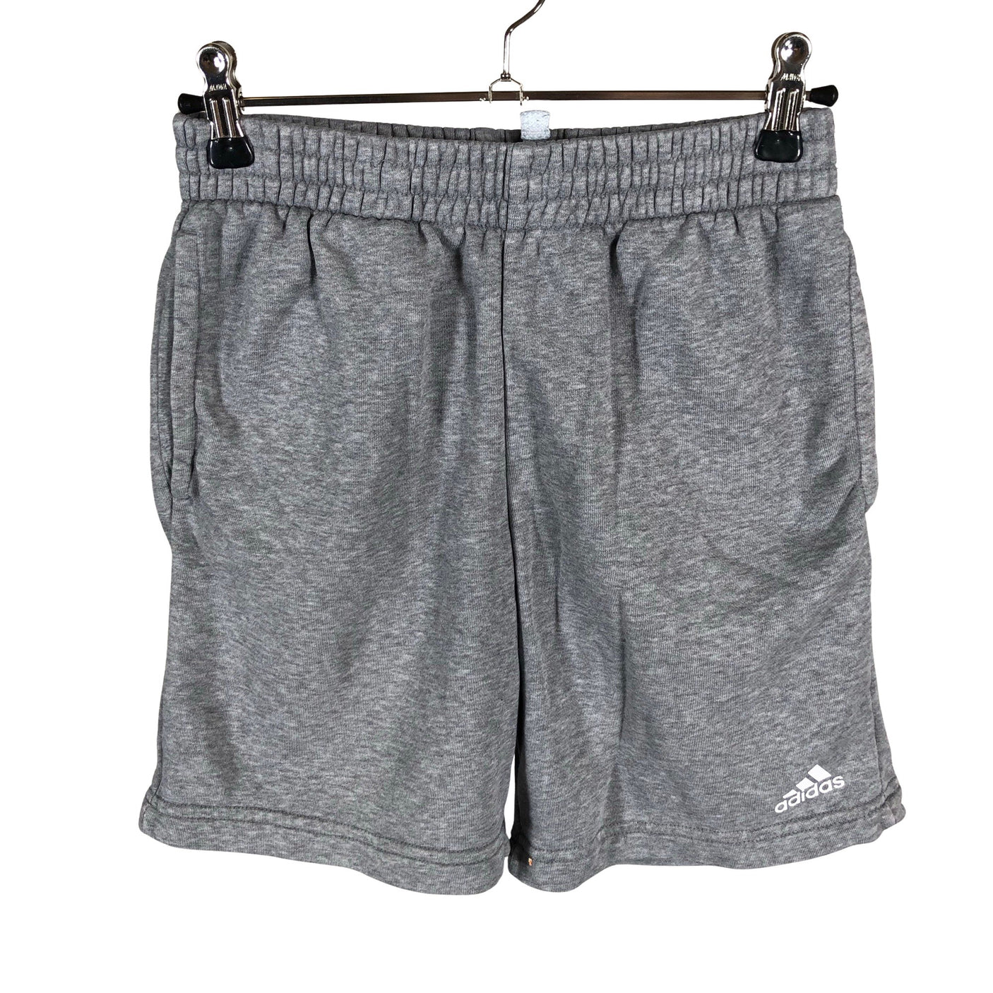 Unisex Adidas - Dressikangast lühikesed püksid, suurus 146 - 152 - Hall (1)