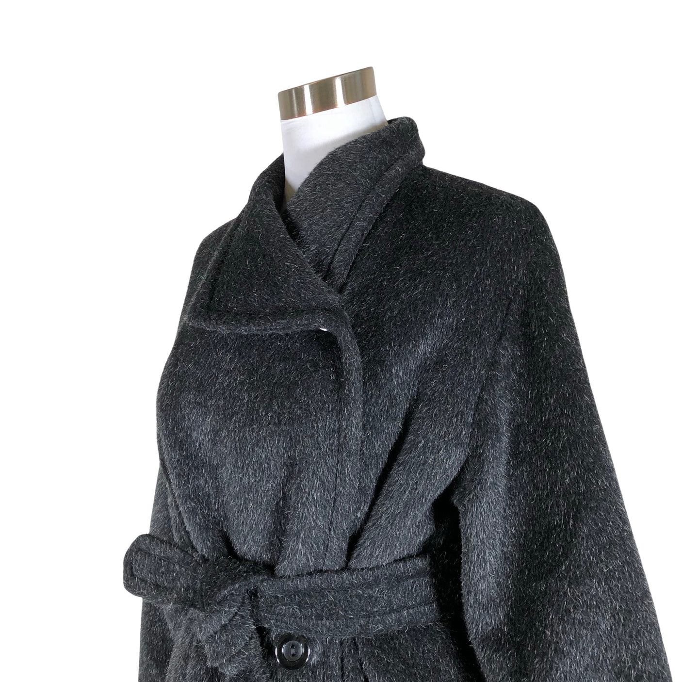 Unisex Marimekko - Villane mantel, suurus 38 - Must (3)