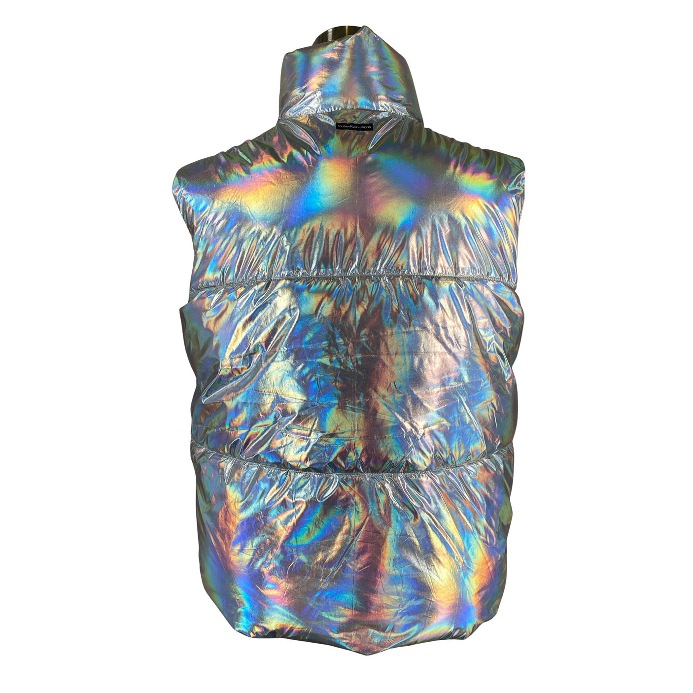 Unisex Calvin Klein Jeans - Õuevest, suurus 34 - Hõbe (2)