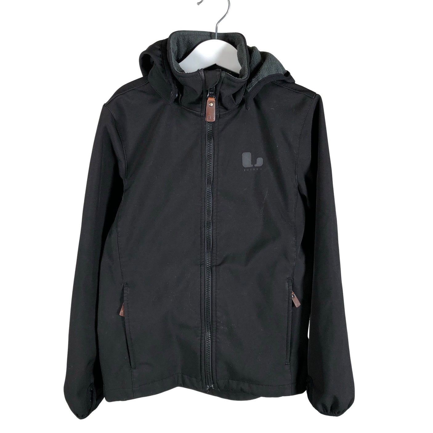 Unisex Lindberg - Softshell jope, suurus 134 - 140 - Must (1)