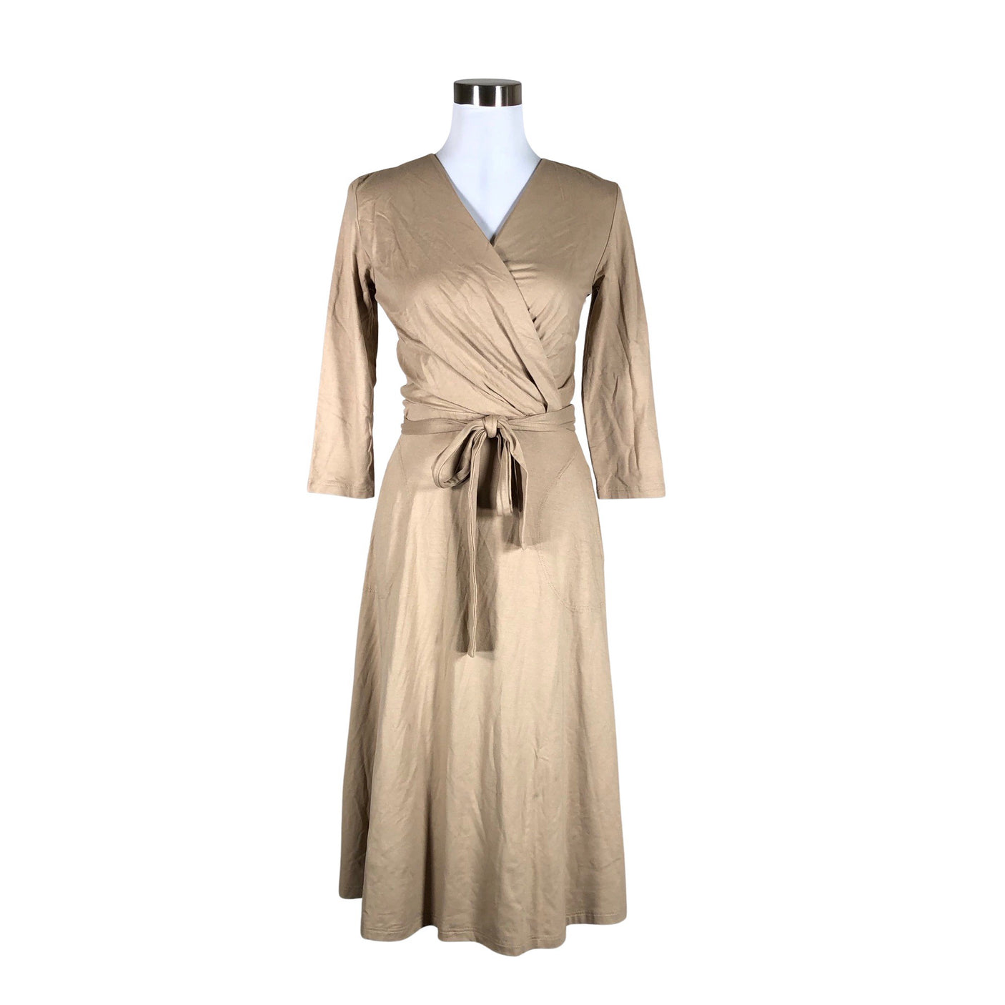 Unisex Ritva Falla - Trikotaažist kleit, suurus 34 - Beige (1)