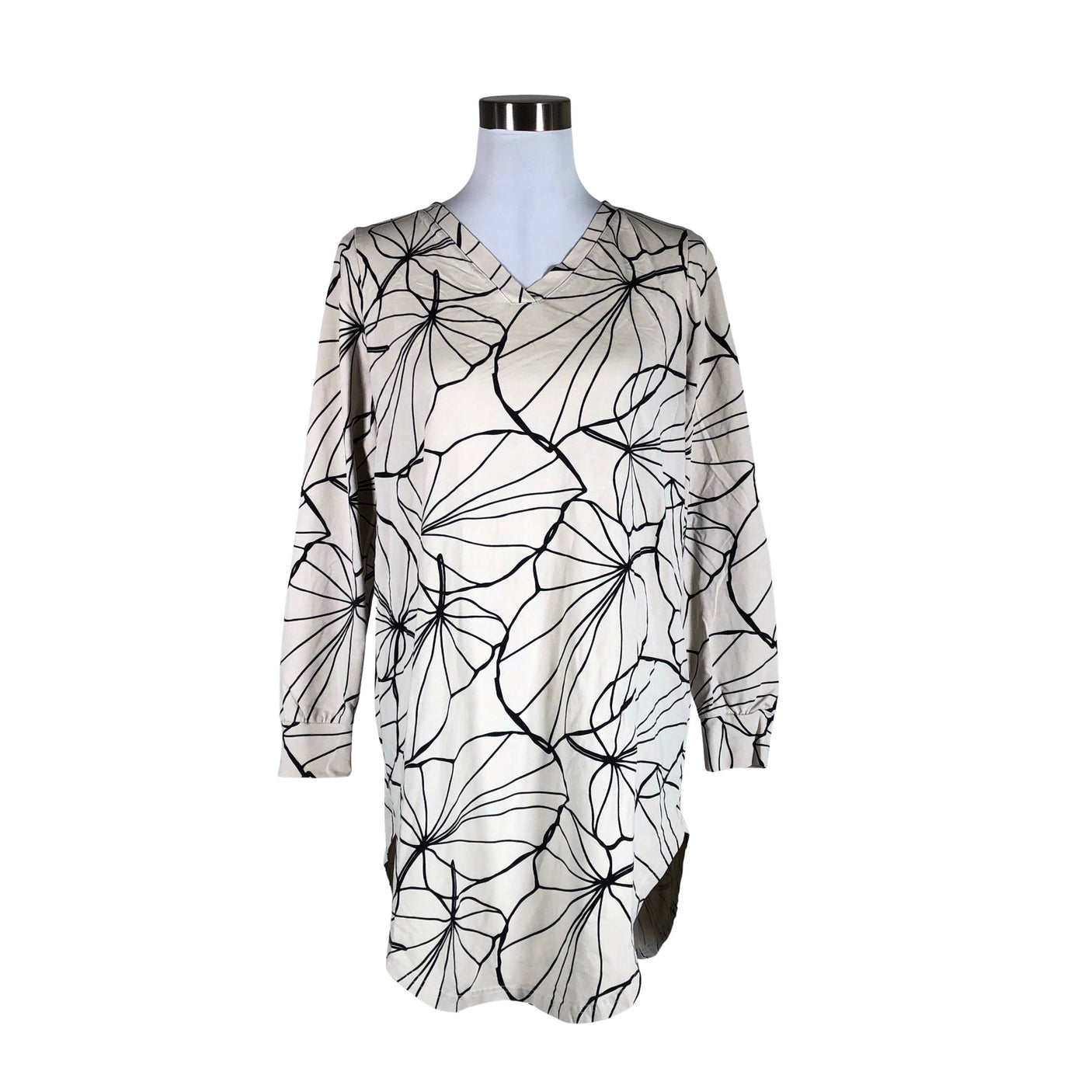 Unisex NOSH - Trikotaažist tuunika, suurus 36 - Beige (1)