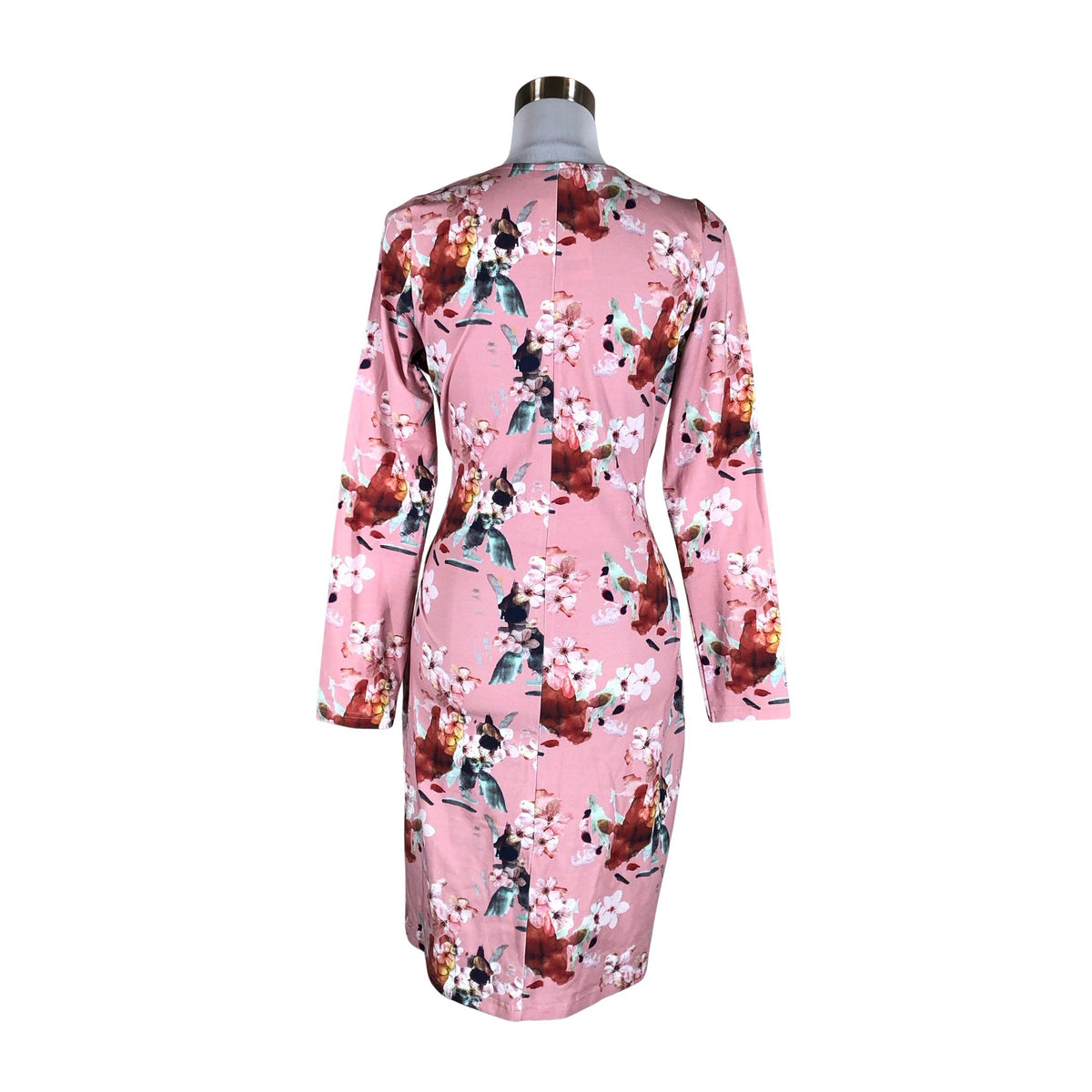 Unisex Kaiko - Trikotaažist kleit, suurus 36 - Heleroosa (2)