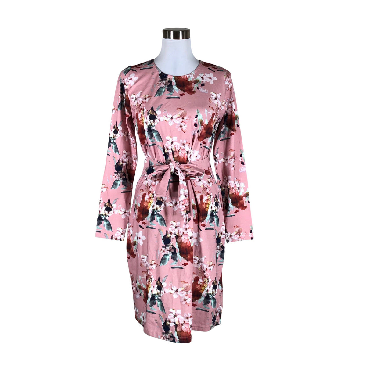 Unisex Kaiko - Trikotaažist kleit, suurus 36 - Heleroosa (1)
