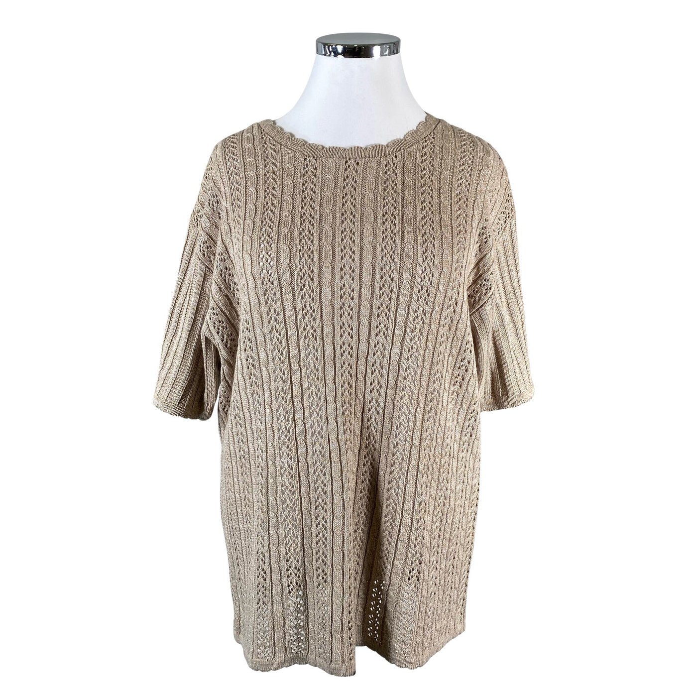 Unisex Look Fashion - Kampsun, suurus 48 - Pruun (1)