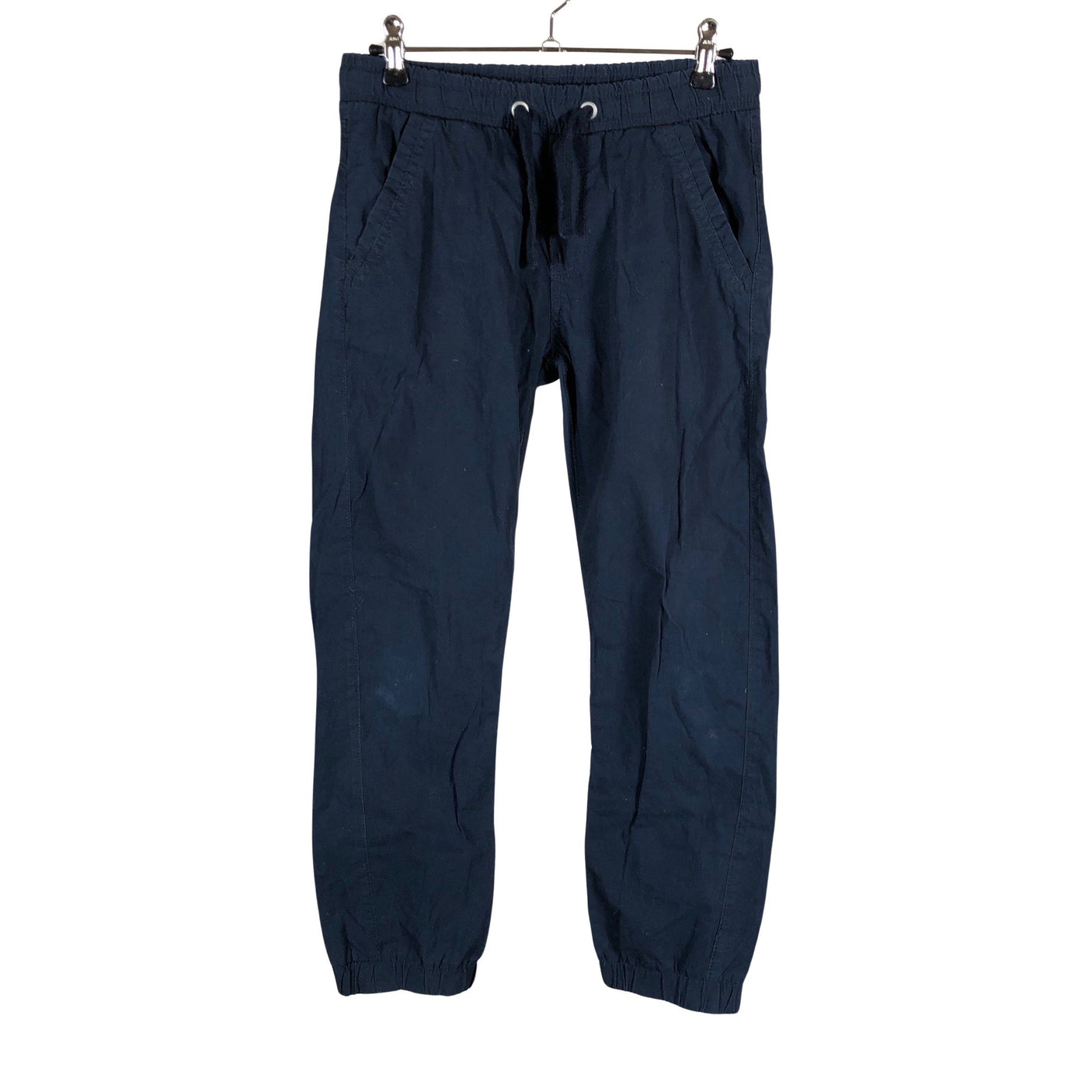 Unisex Lindex - Mittevenivad püksid, suurus 134 - 140 - Valge (1)