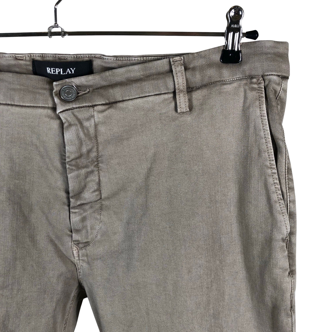 Unisex Replay - Chino-püksid, suurus W38 - Pruun (3)