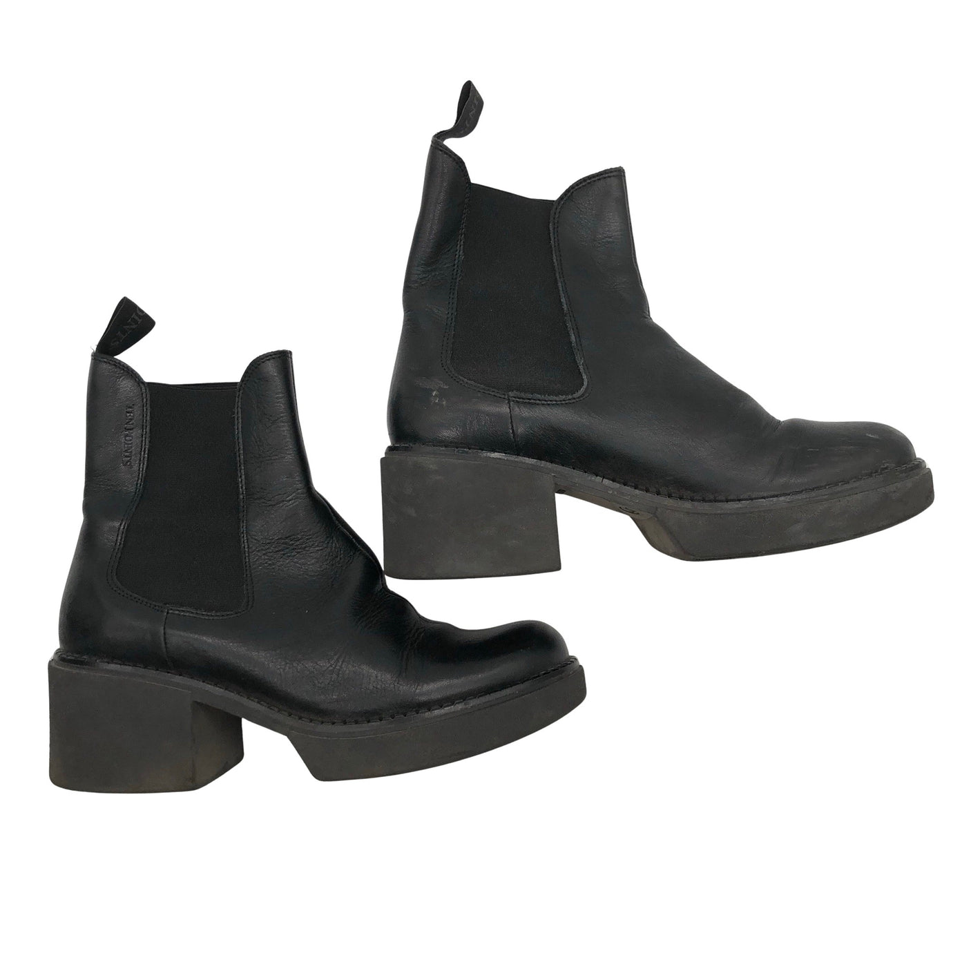 Unisex Ten Points - Poolsaapad, suurus 37 - Must (1)
