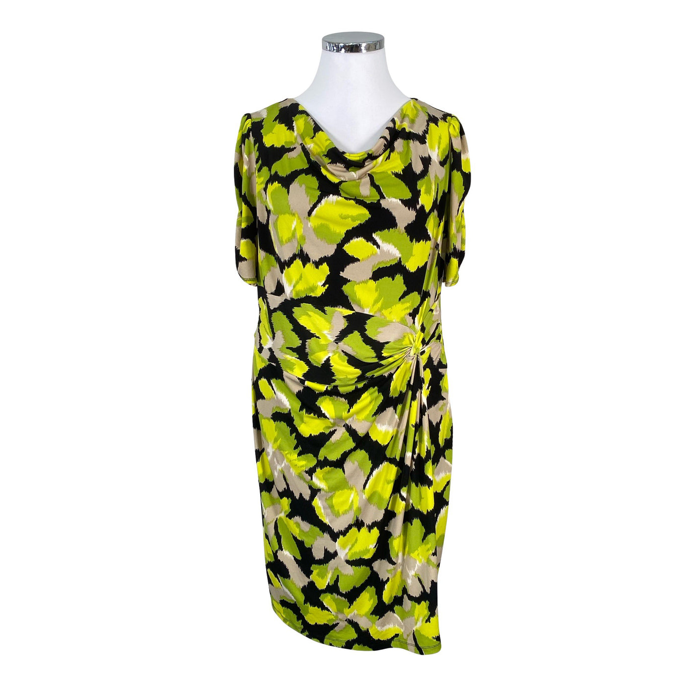 Unisex Collection by Debenhams - Trikotaažist kleit, suurus 48 - Roheline (1)