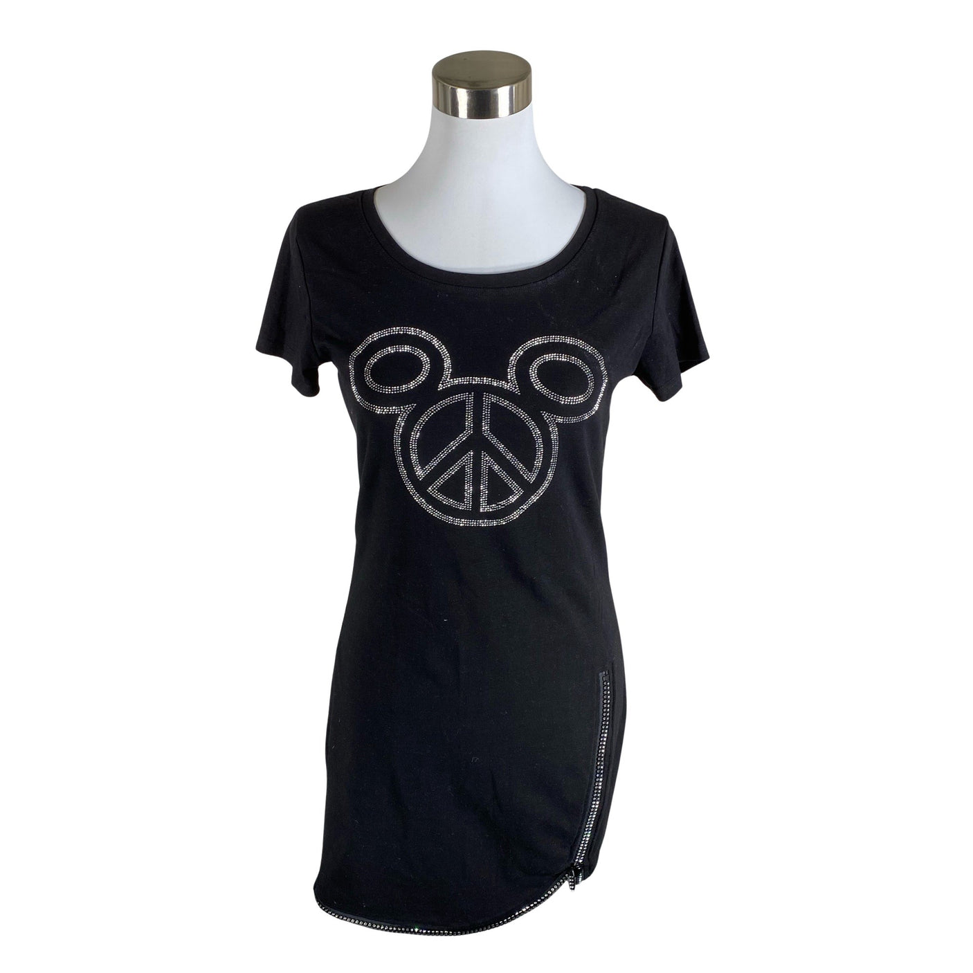 Unisex CC Fashion - Trikotaažist kleit, suurus 40 - Must (1)