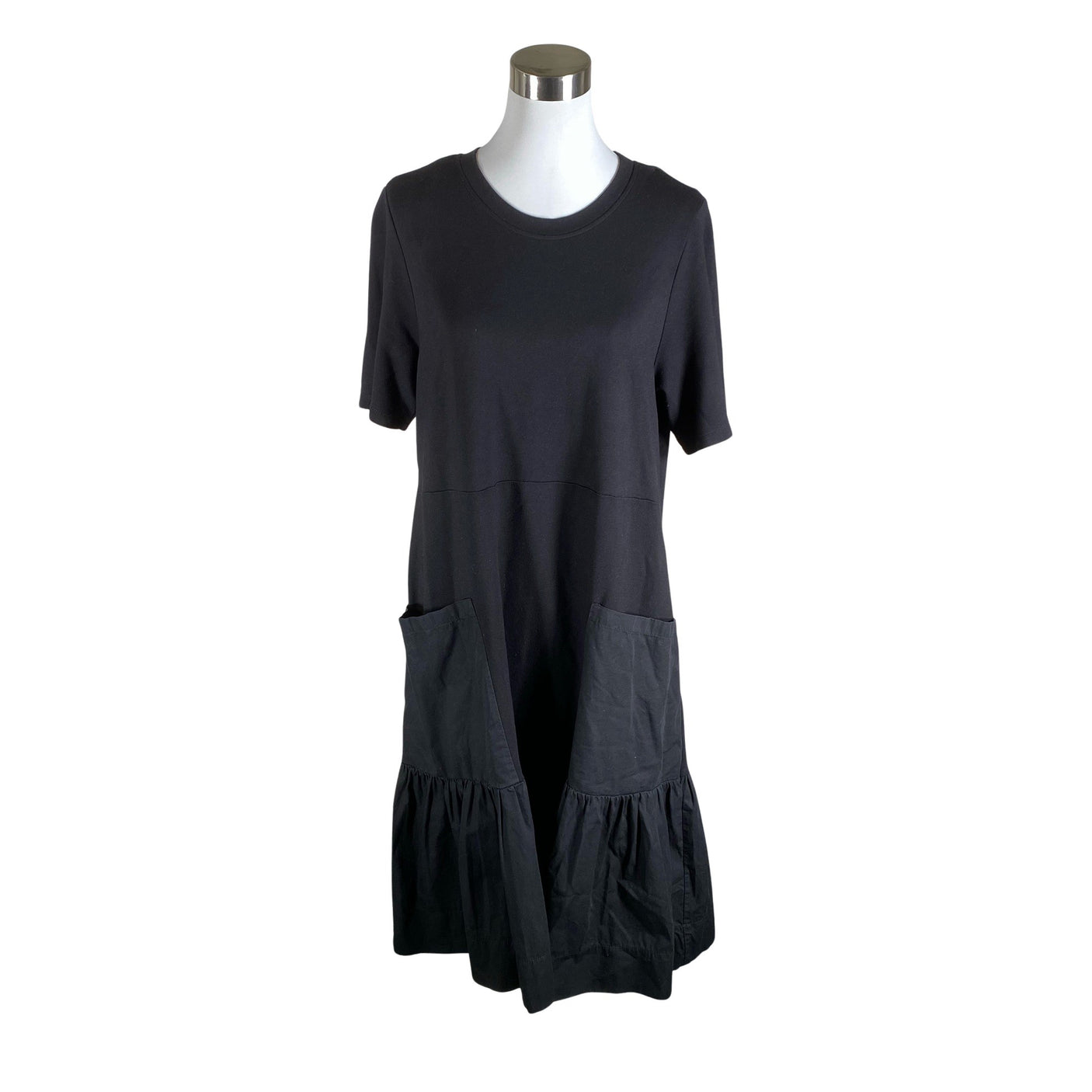 Unisex Aarikka - Trikotaažist kleit, suurus 40 - Must (1)