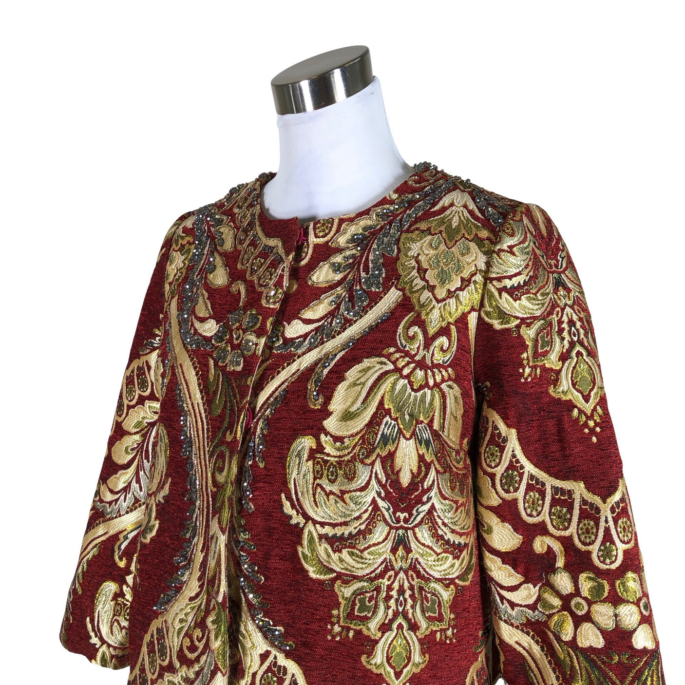 Unisex Lasaison - Pidulik jakk, suurus 40 - Veinipunane (3)