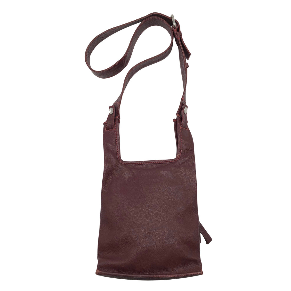 Unisex Lumi - Õlakott, suurus Mini - Veinipunane (1)