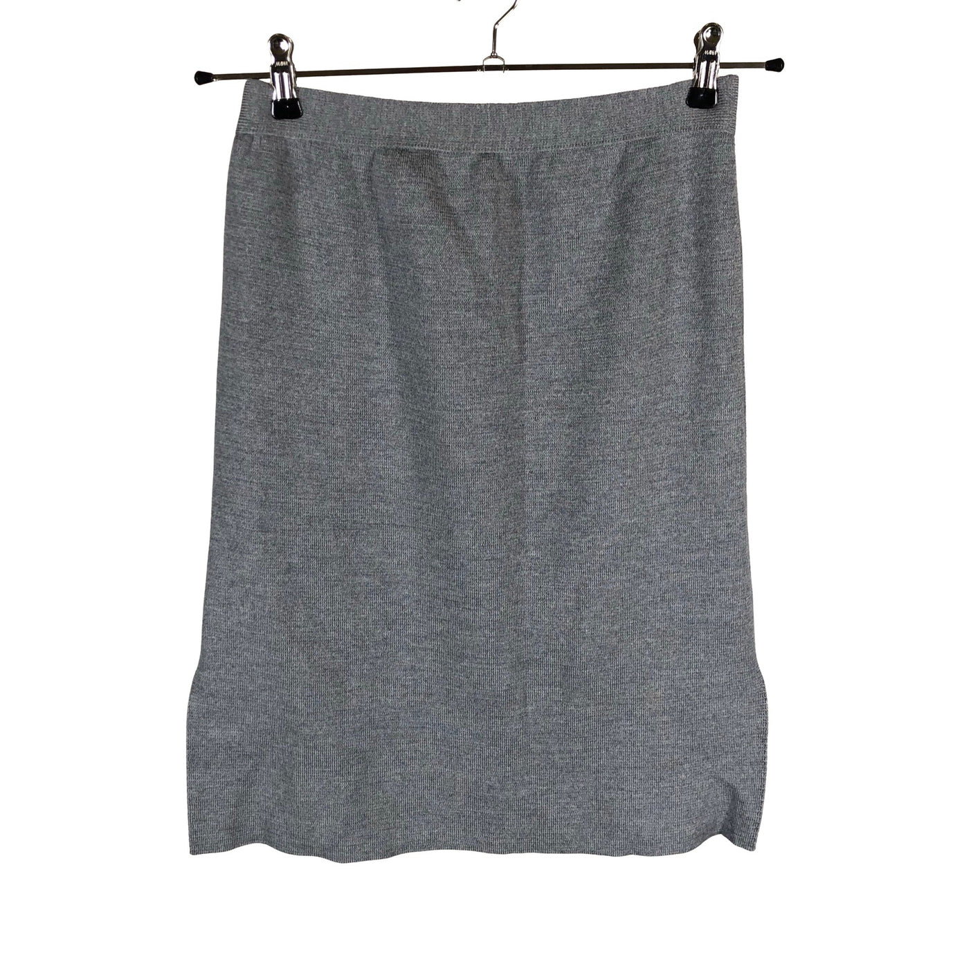 Unisex Muotikuu - Kootud seelik, suurus 36 - Hall (1)