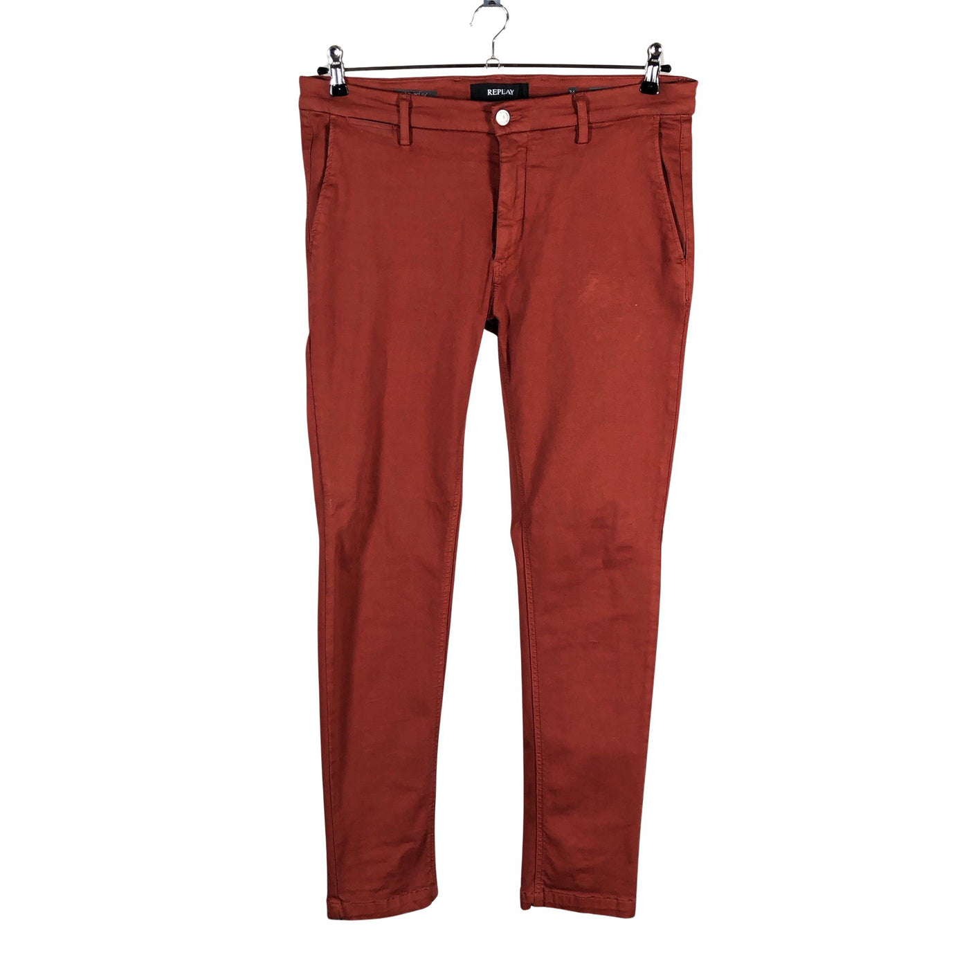 Unisex Replay - Chino-püksid, suurus W34 - Pruun (1)