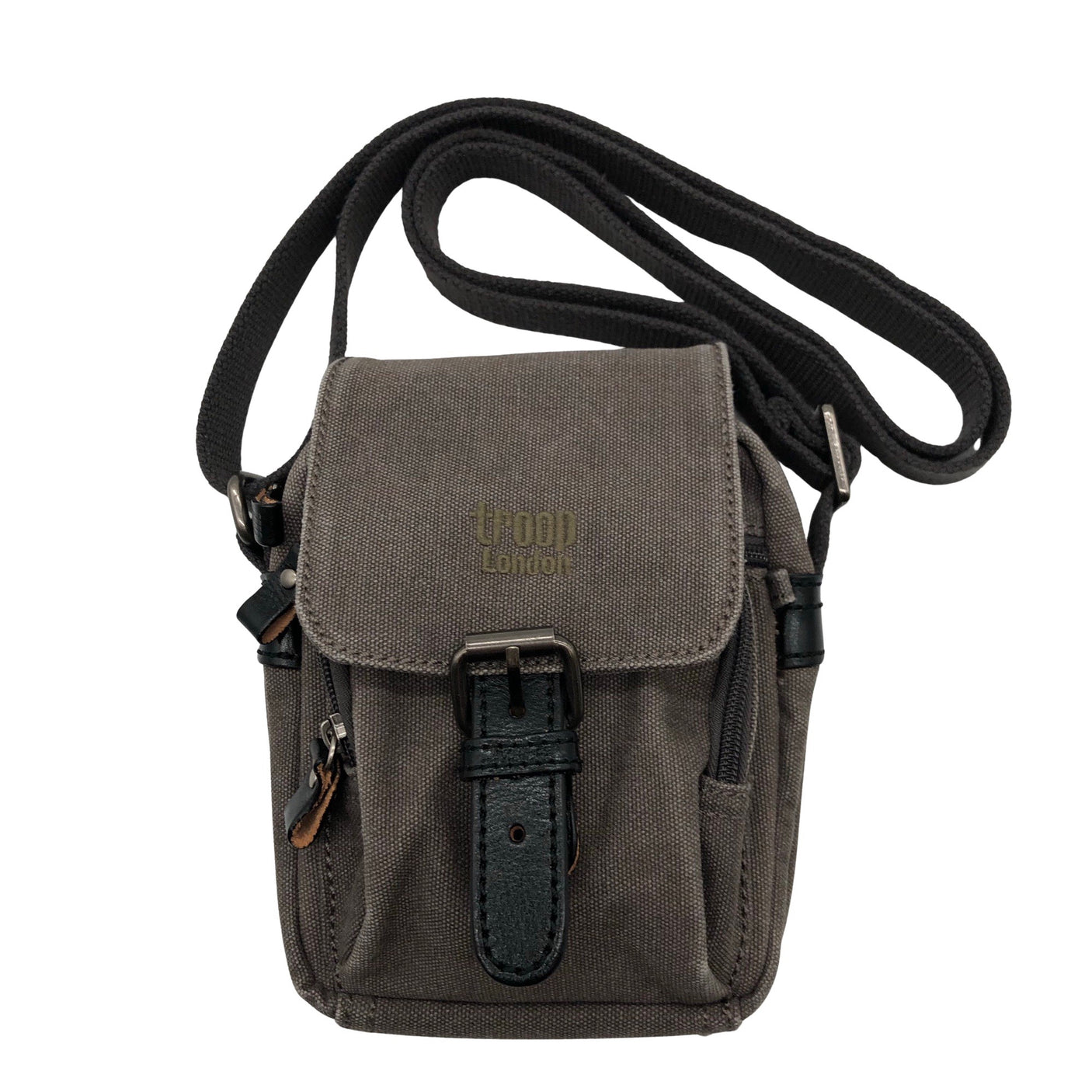 Unisex Troop London - Õlakott, suurus Mini - Pruun (1)