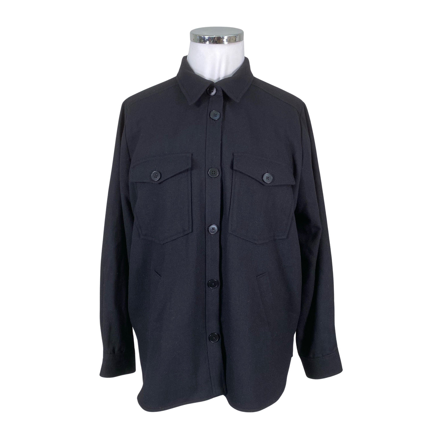 Unisex Part two - Villane mantel, suurus 42 - Must (1)