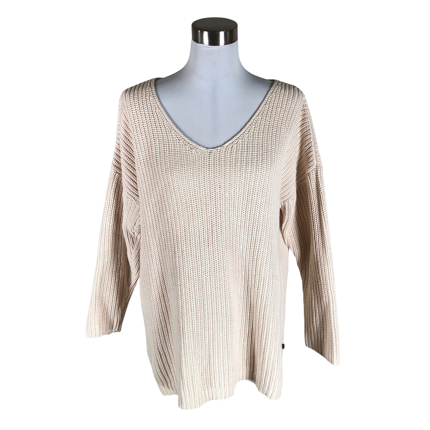 Unisex Kaiko - Kootud tuunika, suurus 34 - Beige (1)