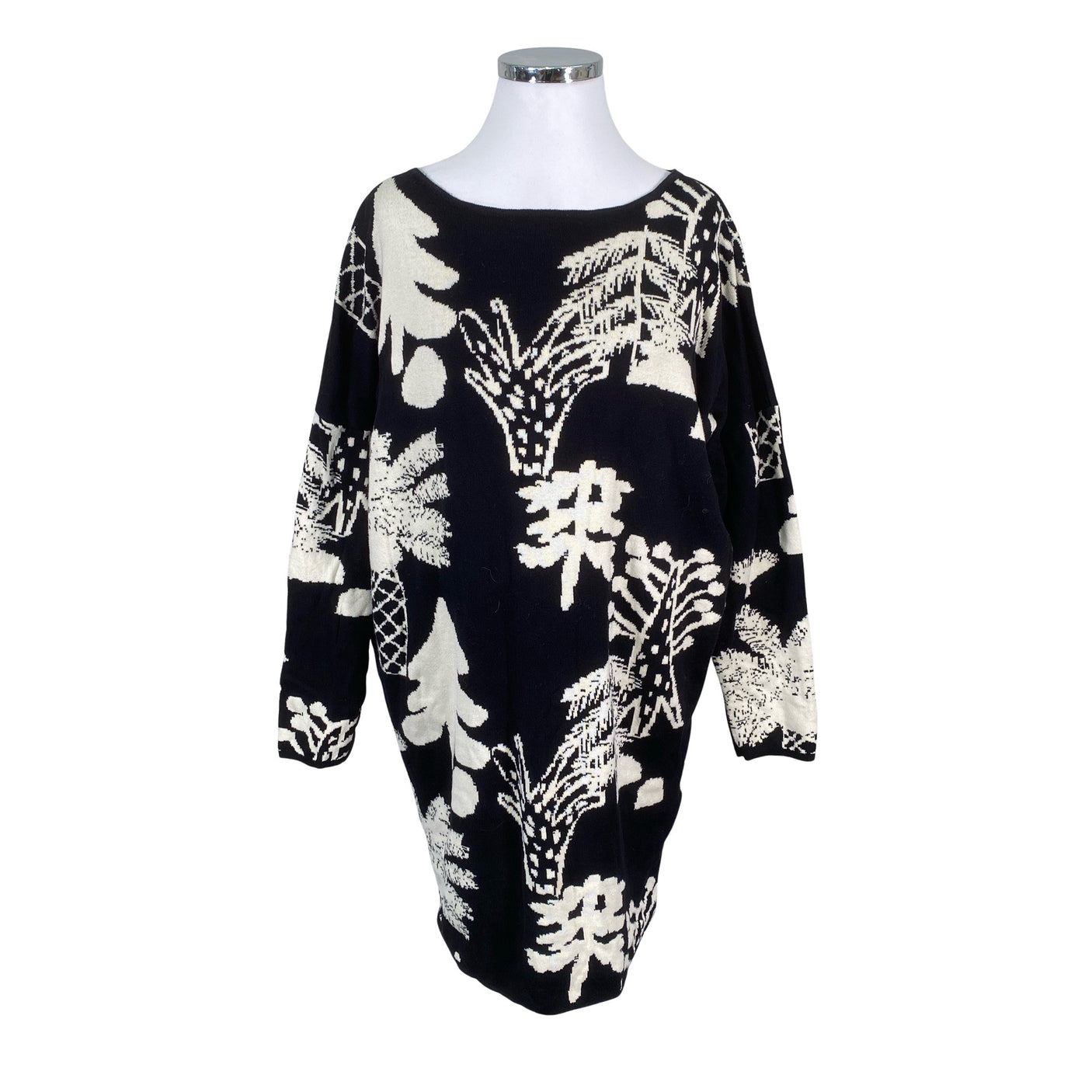 Unisex Papu - Kootud kleit, suurus 42 - Must (1)