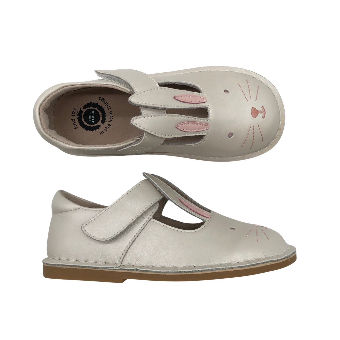 Unisex Livie & Luca - Baleriinad, suurus 31 - Looduslik valge (1)