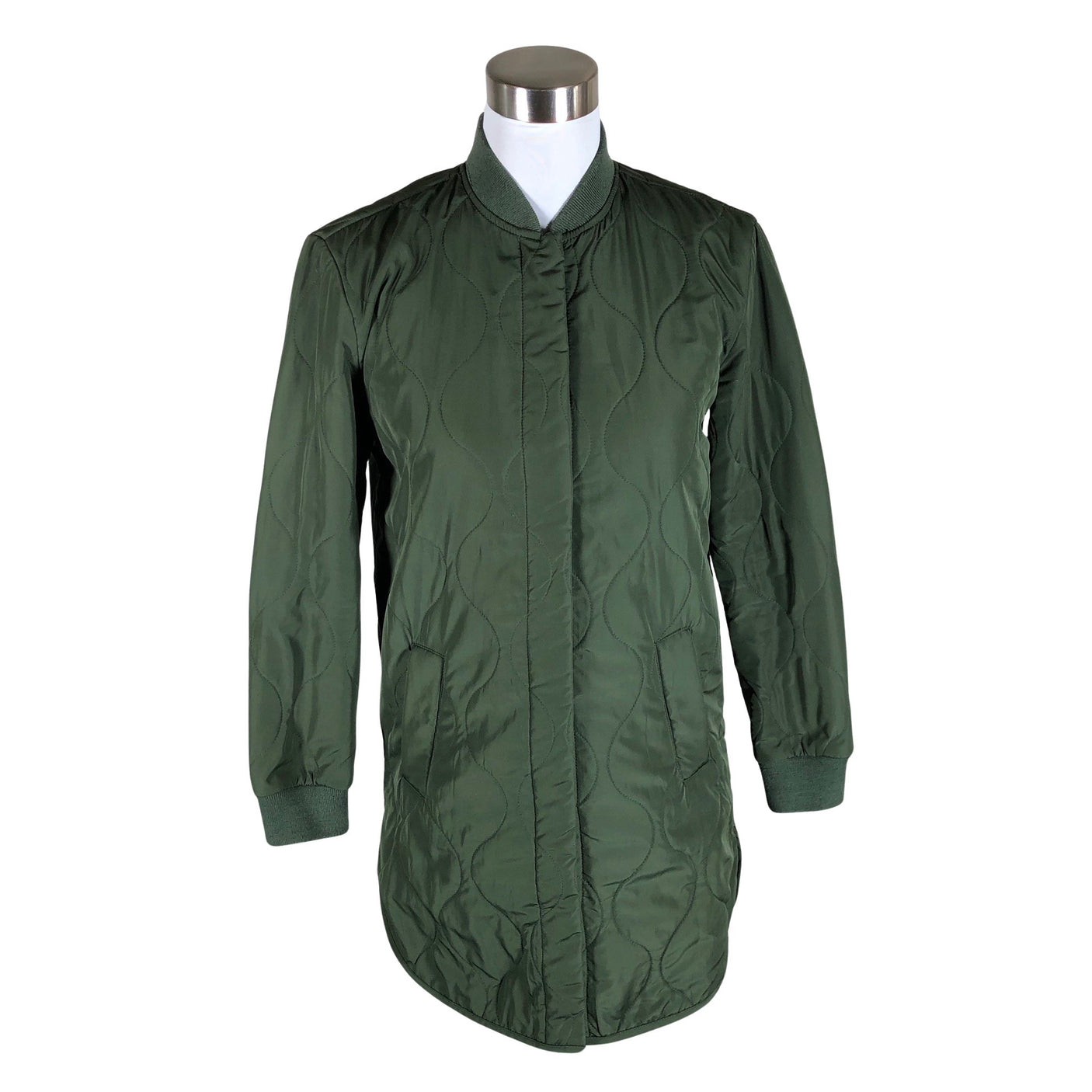 Unisex Rosemunde - Tepitud jope, suurus 36 - Roheline (1)