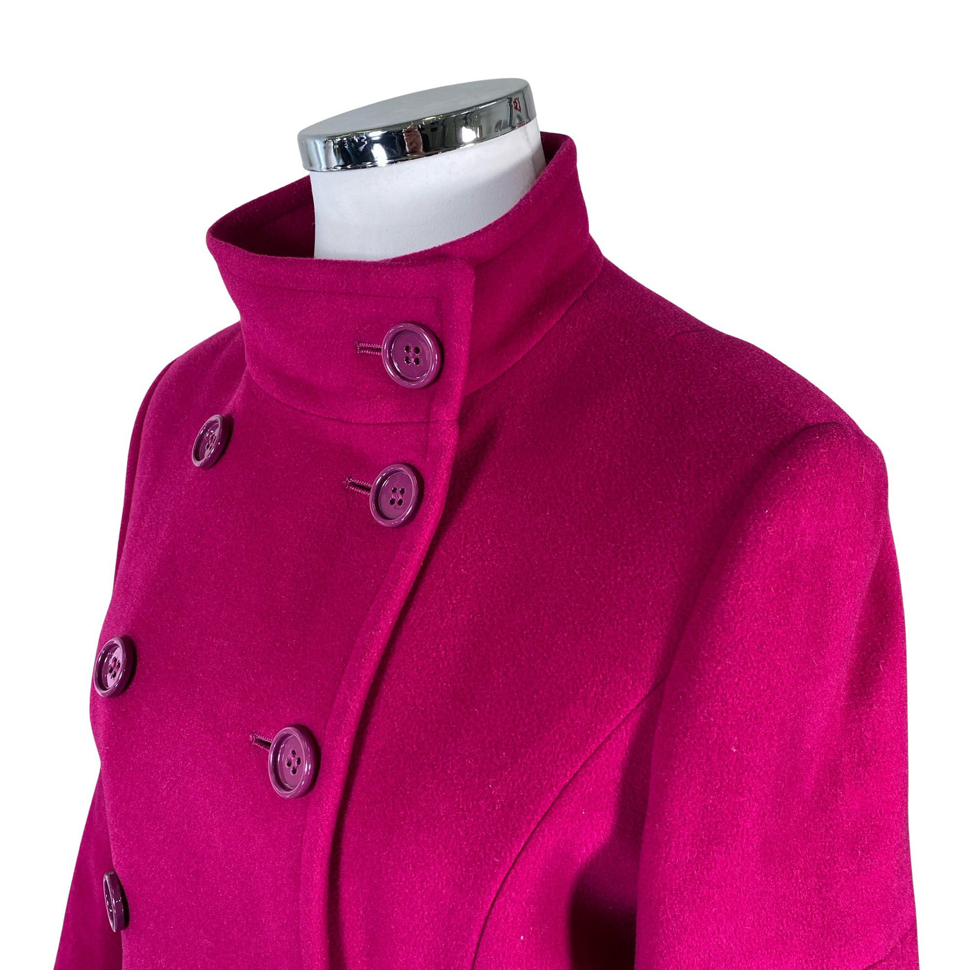 Unisex Stefania Rinaldi - Villane mantel, suurus 44 - Roosa (3)