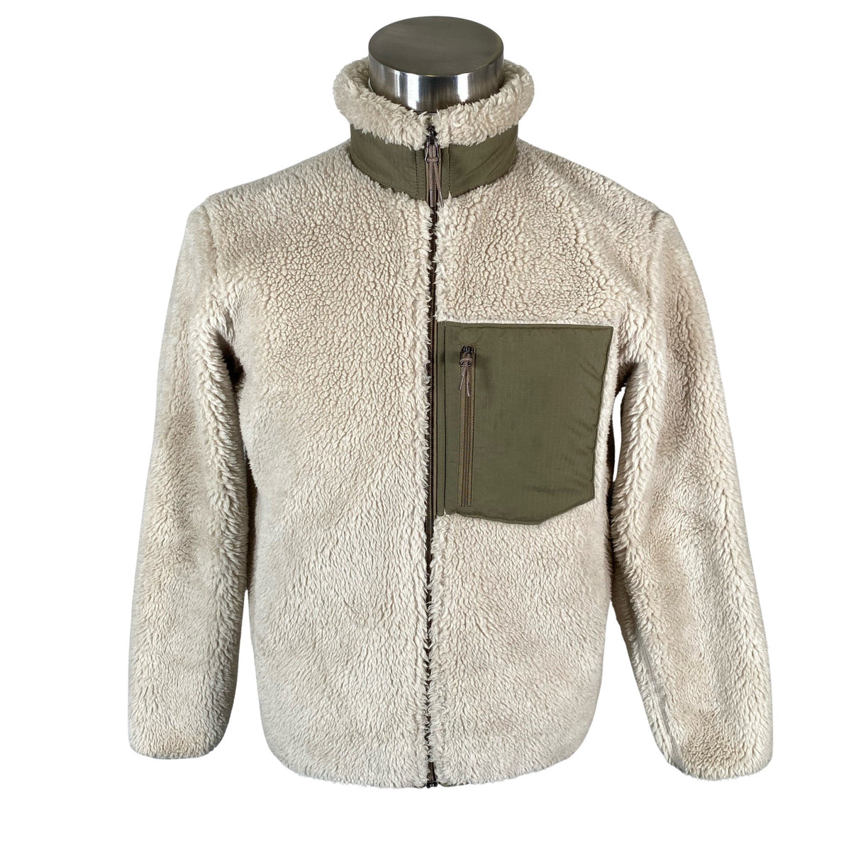 Unisex Uniqlo - Fliisjakk, suurus XS - Beige (1)