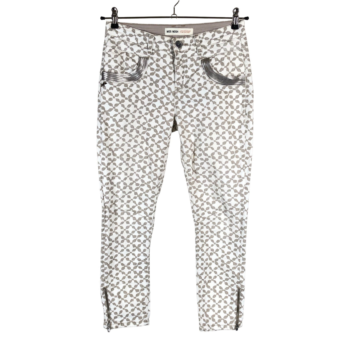 Unisex Mos Mosh - Teksad, suurus W27 - Valge (1)