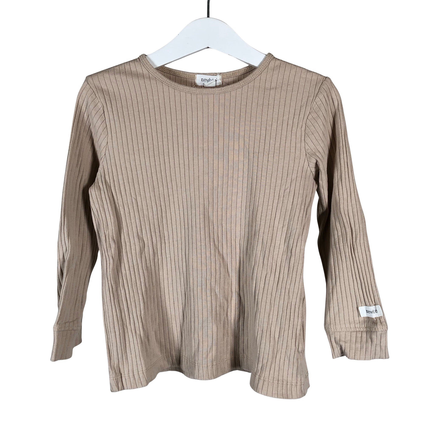 Unisex Newbie - Trikotaažist pluus, suurus 98 - 104 - Beige (1)