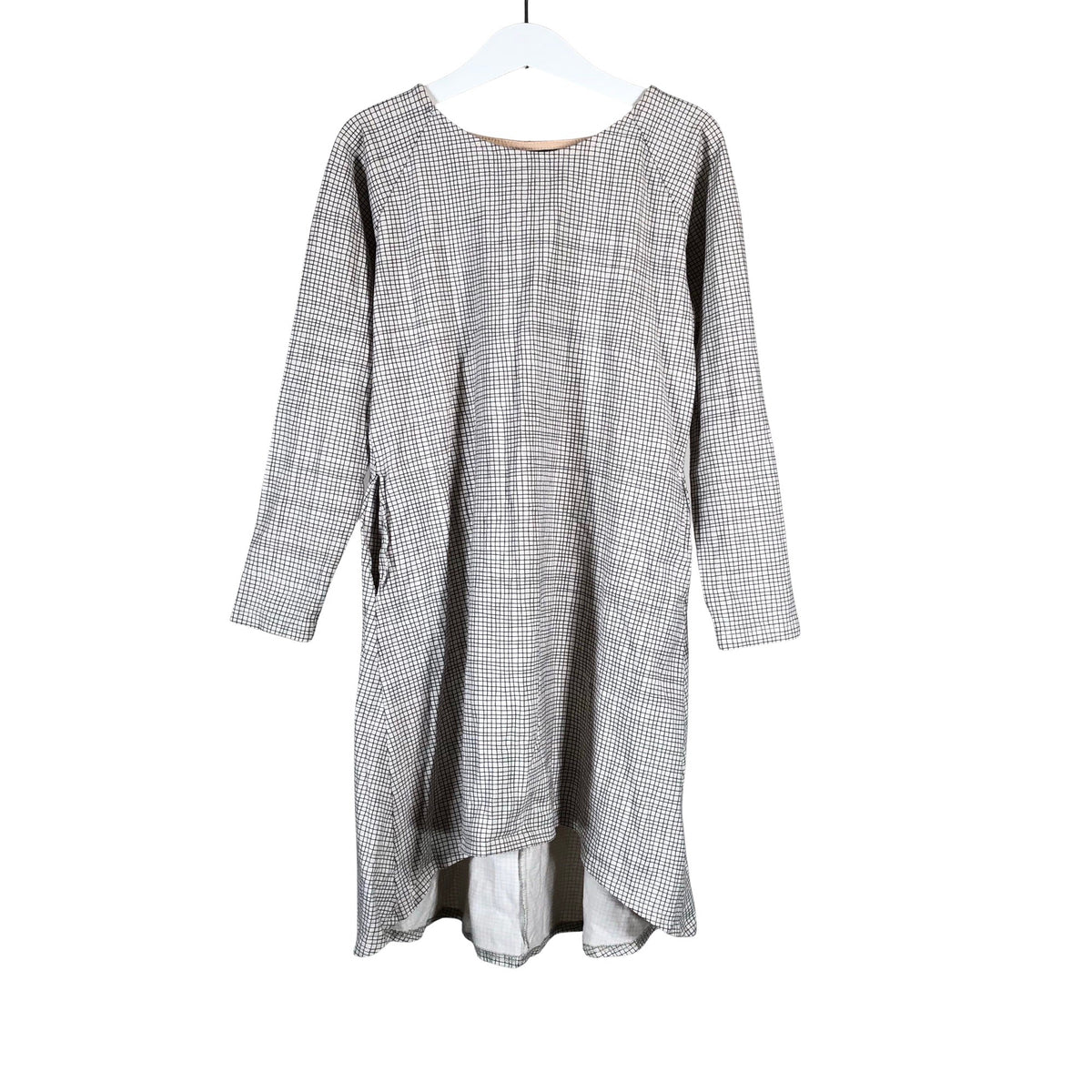 Unisex Papu - Trikotaažist kleit, suurus 134 - 140 - Looduslik valge (1)