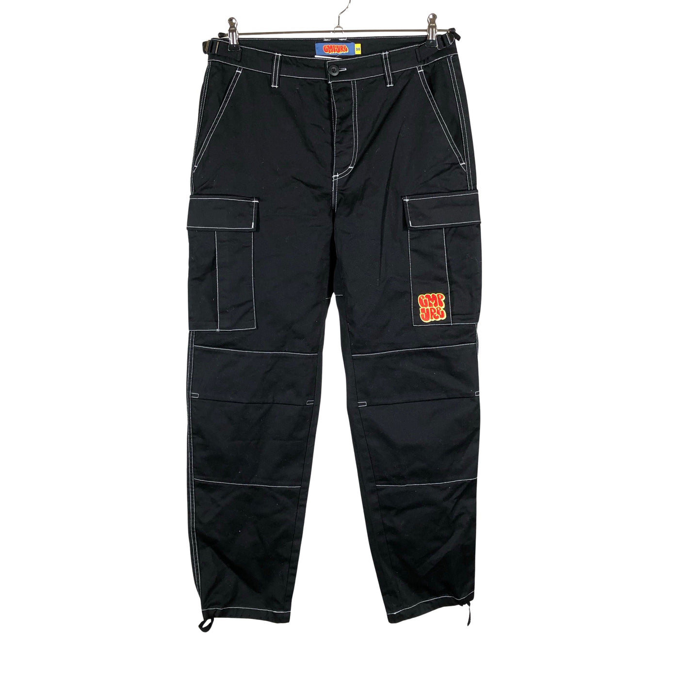Unisex Blue Tomato - Cargo-püksid, suurus W30 - Must (1)