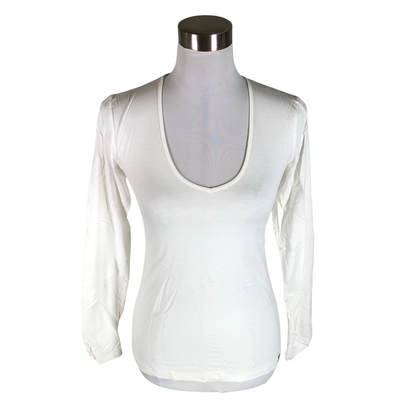 Unisex Nanso - Trikotaažist pluus, suurus 36 - Valge (1)