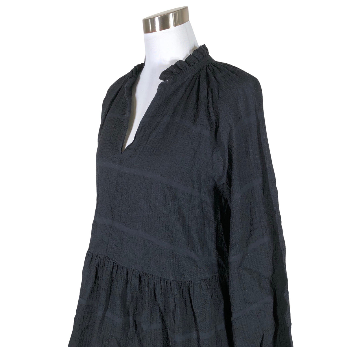 Unisex Gauhar - Mitteveniv kleit, suurus 38 - Must (3)
