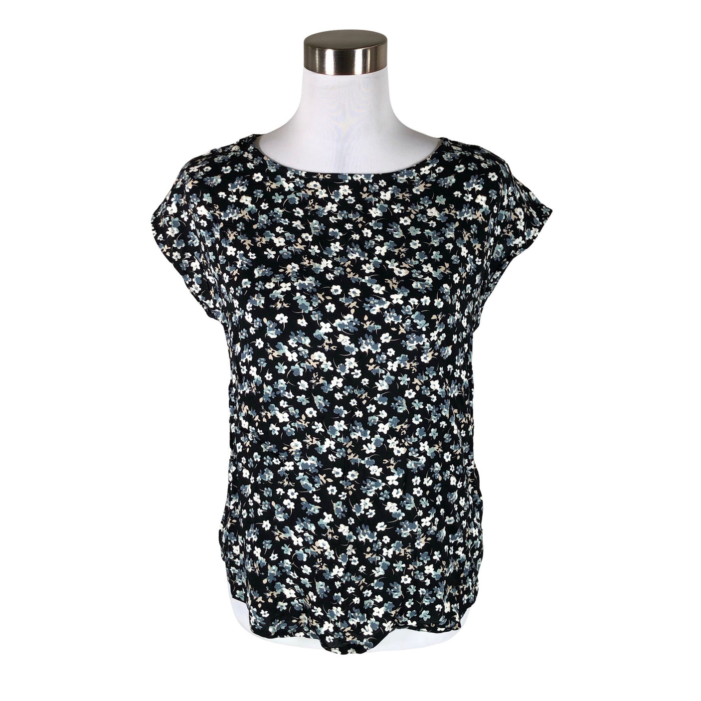 Unisex b.Young - Lühikeste käistega pluus, suurus 36 - Must (1)
