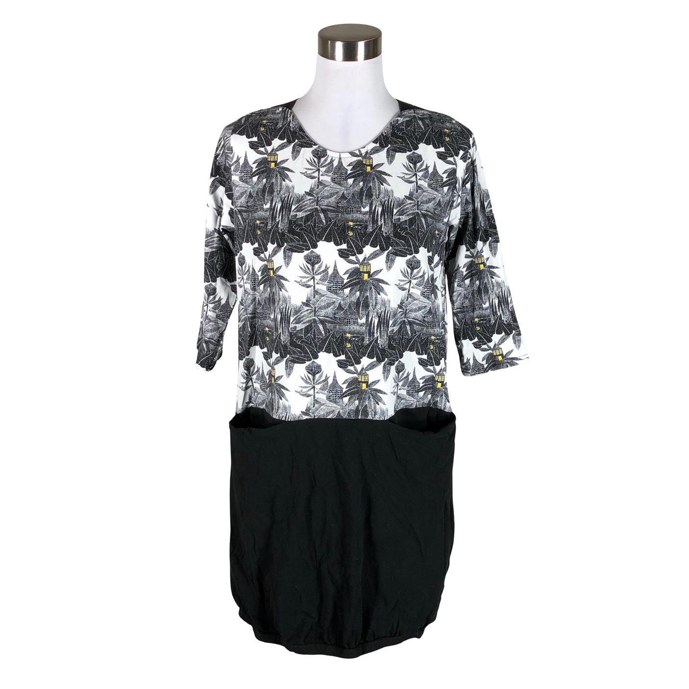 Unisex Martinex - Trikotaažist tuunika, suurus 40 - Must (1)