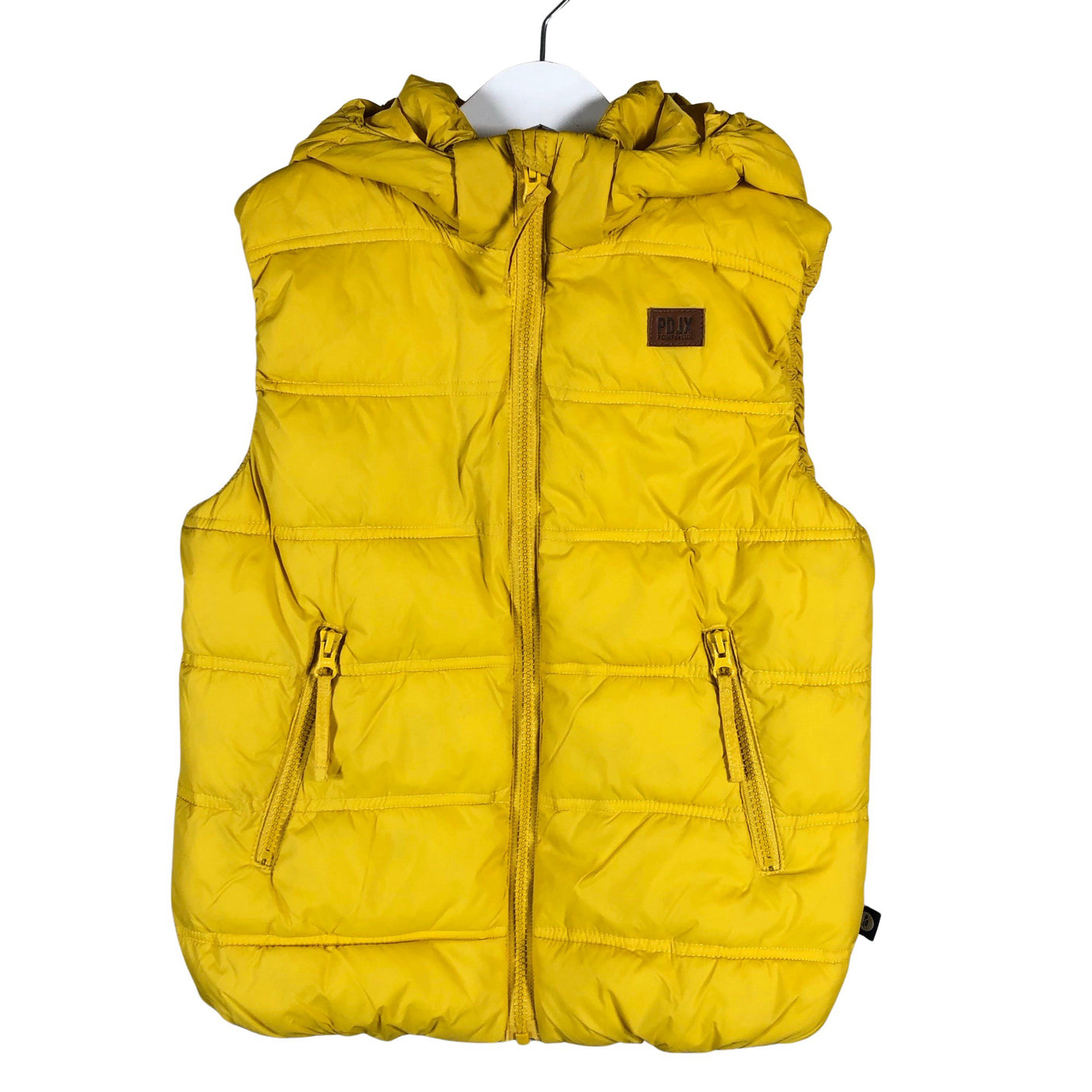Unisex POMPdeLUX - Õuevest, suurus 122 - 128 - Kollane (1)