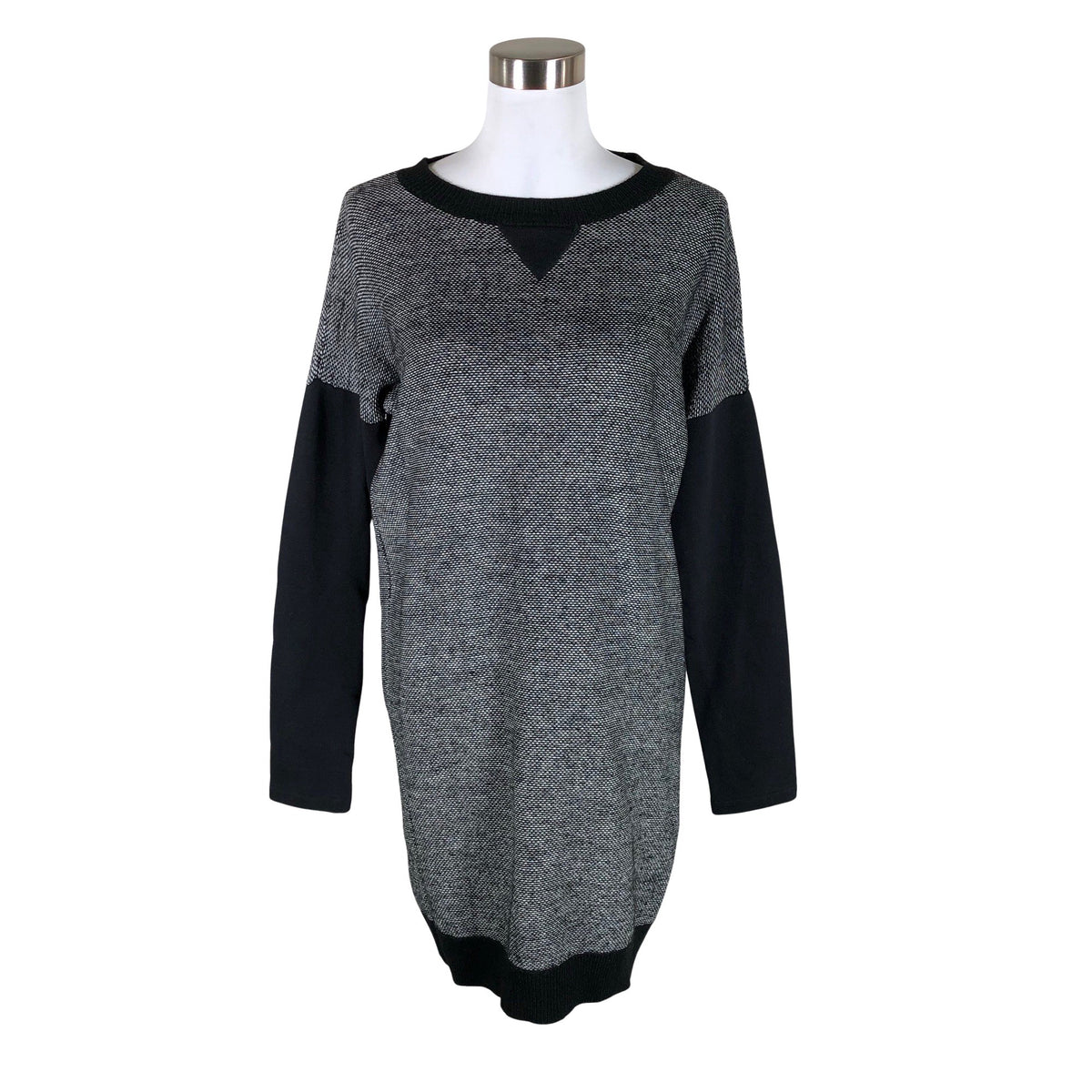 Unisex Benetton - Kootud kleit, suurus 40 - Must (1)