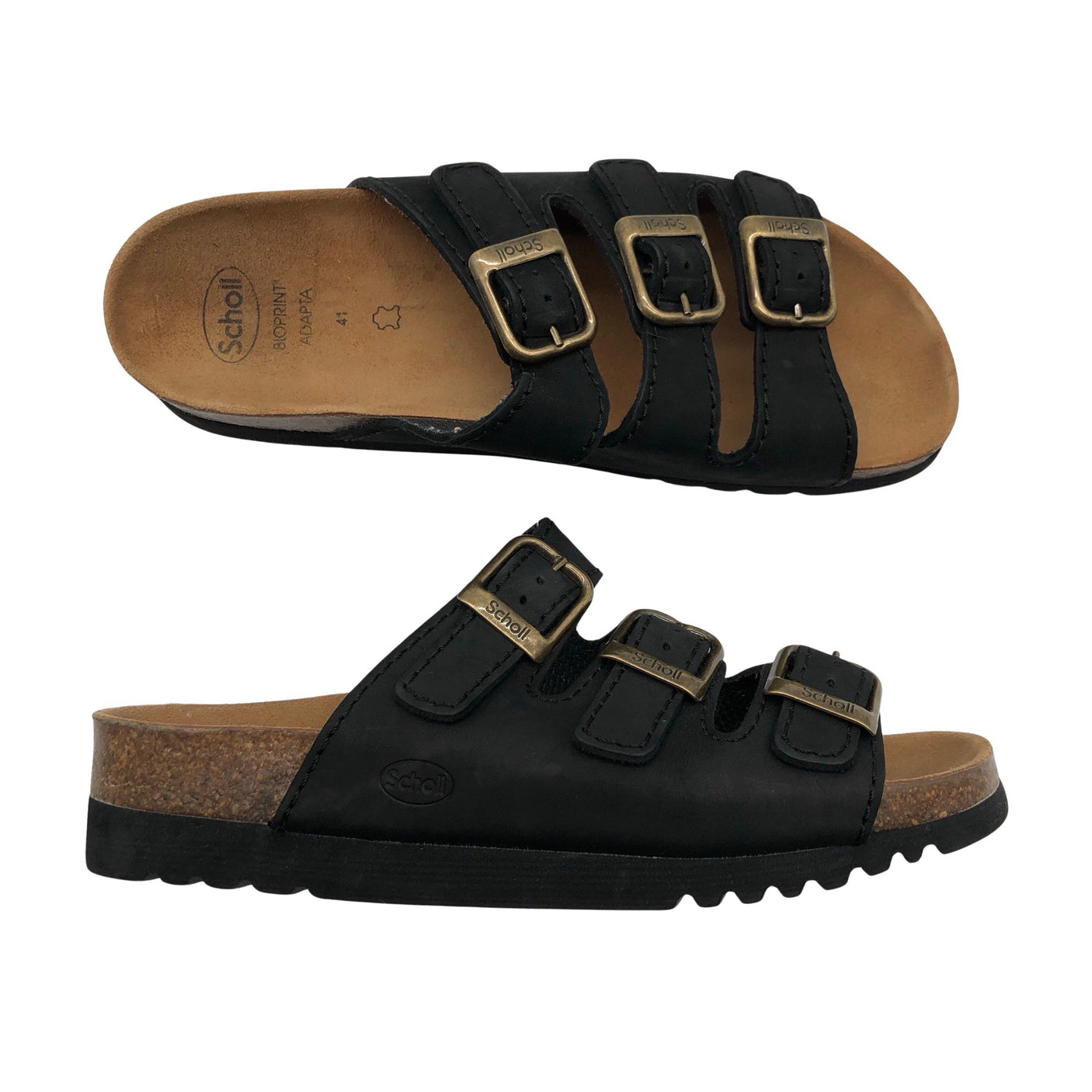 Unisex Scholl - Rihmikud, suurus 41 - Must (1)