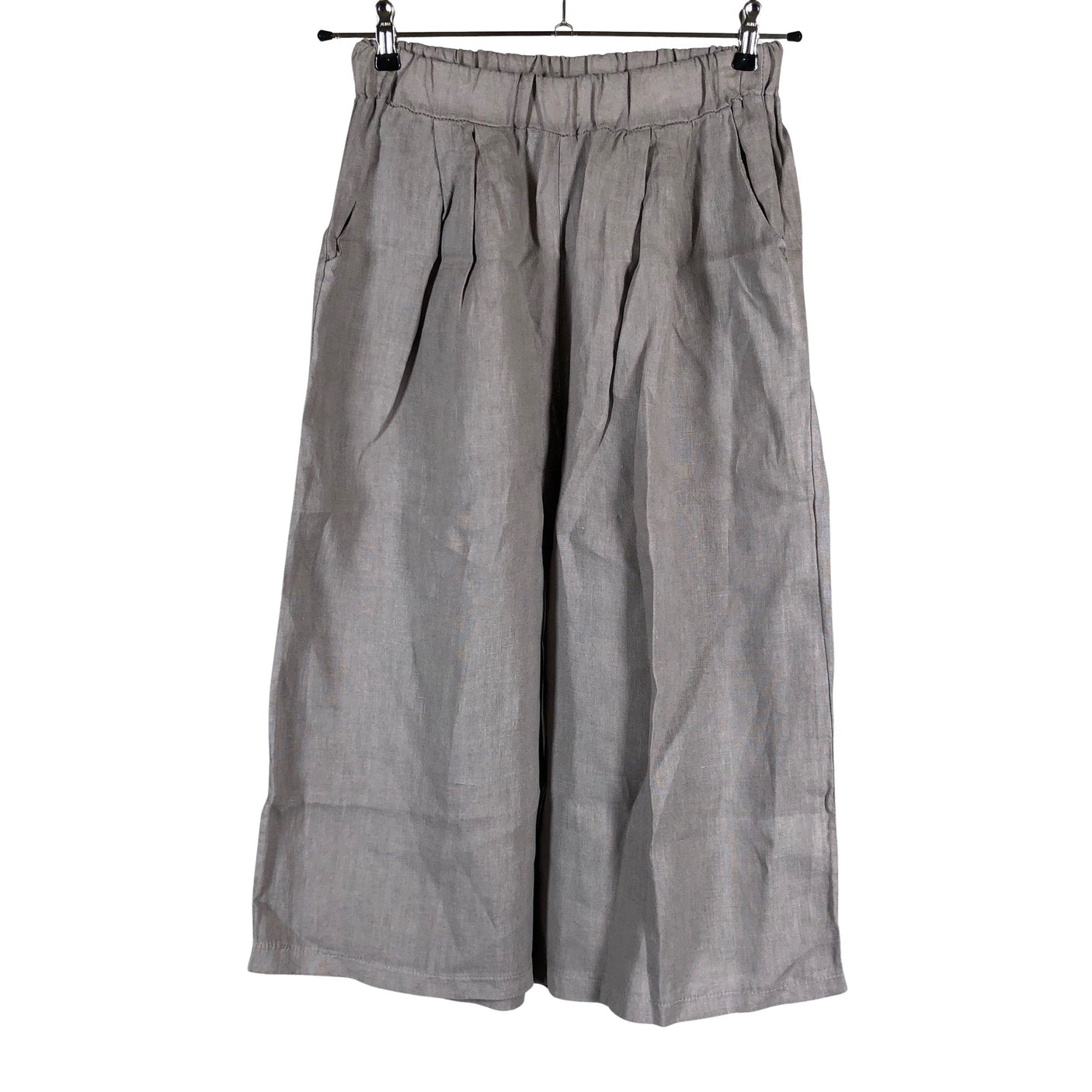 Unisex Create - Mittevenivad poolpikad püksid, suurus 40 - Pruun (1)