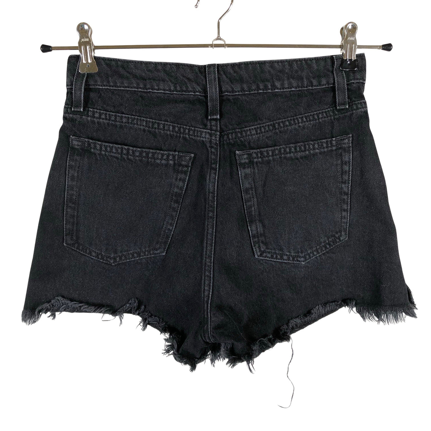 Unisex IRO - Teksast lühikesed püksid, suurus W26 - Must (2)